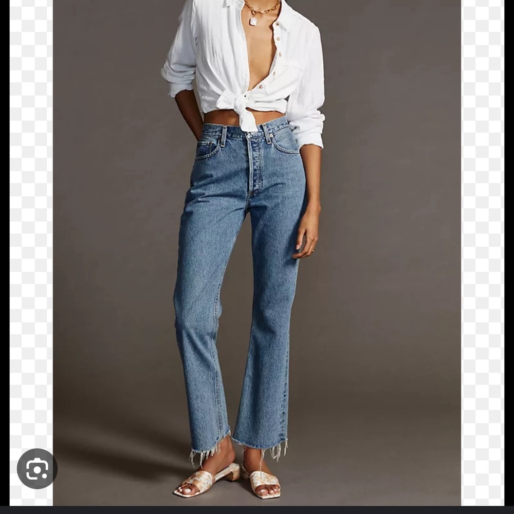 Agolde Mia Relaxed Bootcut Jeans